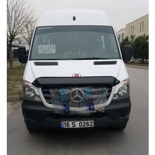 Deflektor kapoty 2013+ (V2, EuroCap) Mercedes Sprinter W906 2006–2018 fotografie 4