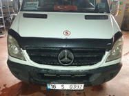 Mercedes Sprinter W906 2006–2018 Deflektor kapoty v karbonovém vzhledu 2006-2013 (EuroCap) fotografie 3