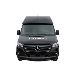Sluneční kšilt na čelní sklo (černý lesk, 5 mm) Mercedes Sprinter W907/W910 2018– fotografie 2