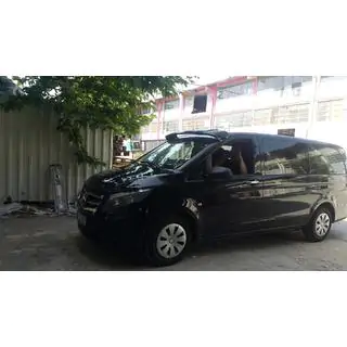 Sluneční kšilt na čelní sklo (černý lesk, 5 mm) Mercedes Vito/V-class W447 2014– fotografie 3