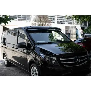 Sluneční kšilt na čelní sklo (černý lesk, 5 mm) Mercedes Vito/V-class W447 2014– fotografie 1
