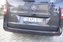 Mercedes Vito/V-class W447 2014– Nástavec zadního nárazníku EuroCap (ABS) fotografie 5
