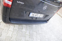 Mercedes Vito/V-class W447 2014– Nástavec zadního nárazníku EuroCap (ABS) fotografie 8