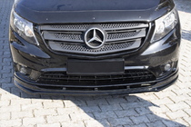 Mercedes Vito/V-class W447 2014– Přední lip spoiler EuroCap (černý) fotografie 3
