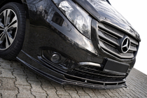 Mercedes Vito/V-class W447 2014– Přední lip spoiler EuroCap (černý) fotografie 2