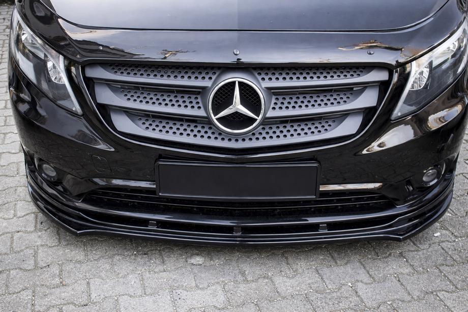 Mercedes Vito/V-class W447 2014– Přední lip spoiler EuroCap (černý) Image