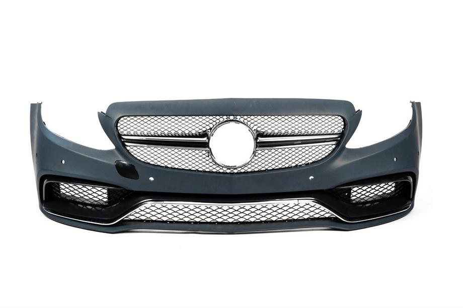 Mercedes C-Class W205 2014–2021 Sada bodykitu s kompletním zadním nárazníkem (AMG C63-designs 2014-2018) Fotografie 6