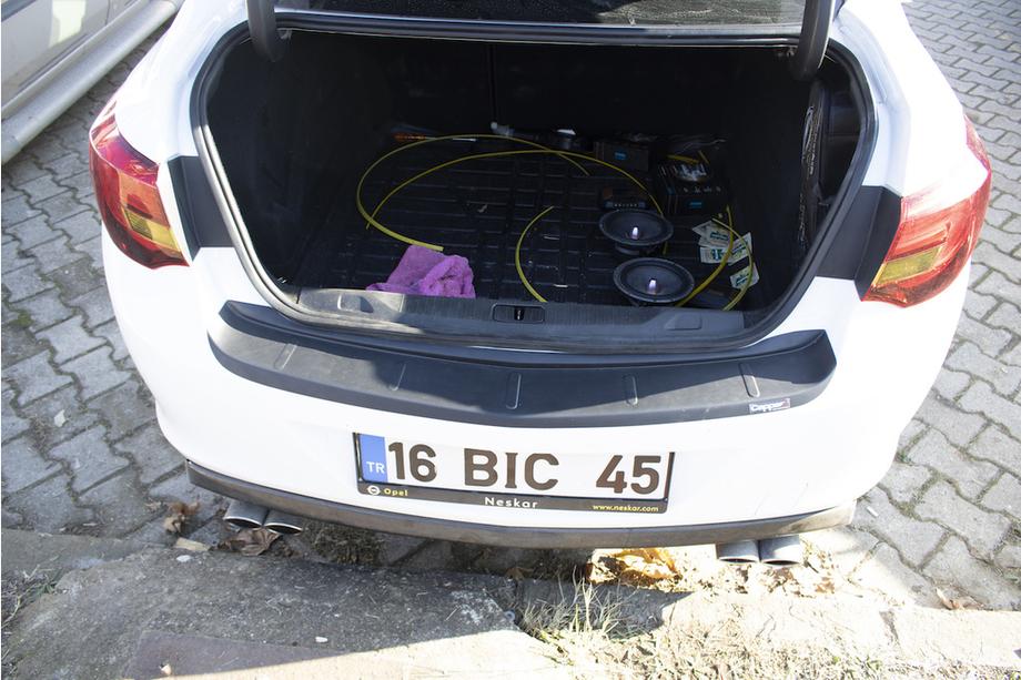 Opel Astra J 2009–2015 Nástavec zadního nárazníku EuroCap (Sedan, ABS) Fotografie 5