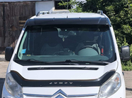 Fiat Scudo 2007–2015 Sluneční kšilt na čelní sklo (černý lesk, 5 mm) fotografie 8