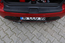 Renault Clio IV 2012–2019 Nástavec zadního nárazníku EuroCap (ABS) fotografie 5