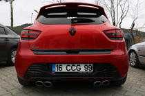 Renault Clio IV 2012–2019 Nástavec zadního nárazníku EuroCap (ABS) fotografie 6