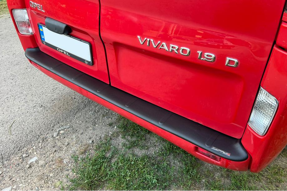 Opel Vivaro 2001–2015 Nástavec zadního nárazníku EuroCap (ABS) Fotografie 1