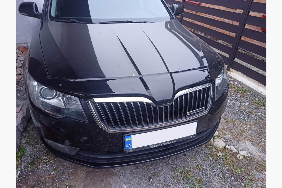 Skoda Superb 2009–2015 Deflektor kapoty 2013-2015 (EuroCap) Image