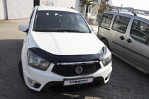 SsangYong Korando 2010–2019 Deflektor kapoty EuroCap (pro Korando Sports) fotografie 3