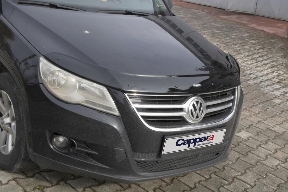 Volkswagen Tiguan 2007–2016 Deflektor kapoty (EuroCap) Fotografie 5