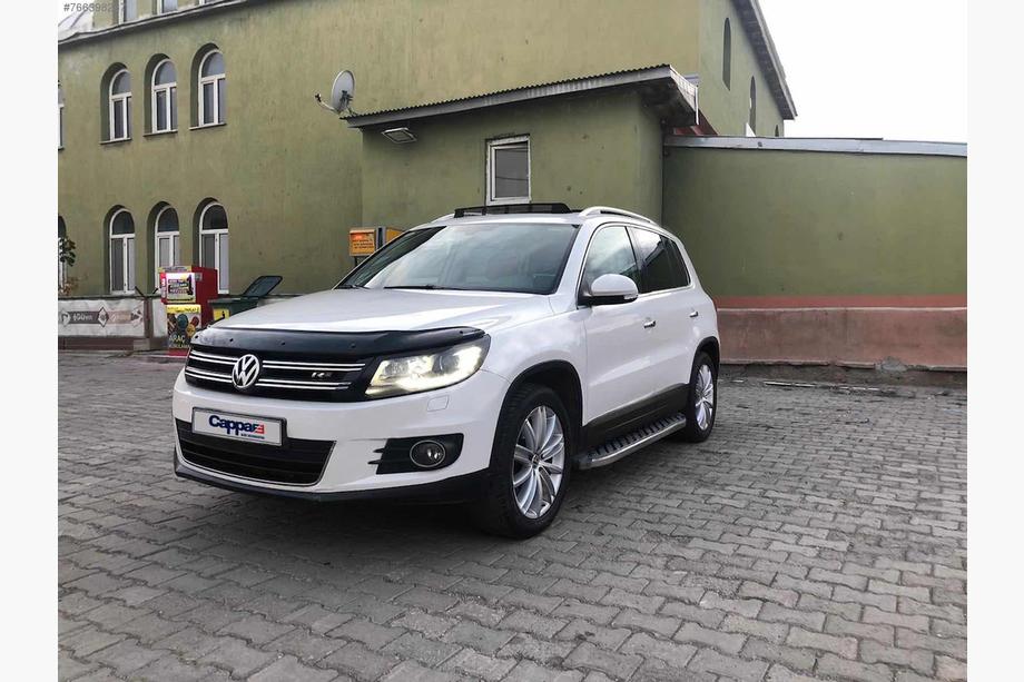 Volkswagen Tiguan 2007–2016 Deflektor kapoty (EuroCap) Fotografie 12