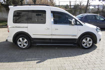 Volkswagen Caddy 2015–2020 Sada lišt a rozšiřovačů lemů blatníků fotografie 20