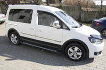 Volkswagen Caddy 2015–2020 Sada lišt a rozšiřovačů lemů blatníků fotografie 21