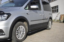 Volkswagen Caddy 2015–2020 Sada lišt a rozšiřovačů lemů blatníků fotografie 46
