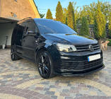 Volkswagen Caddy 2015–2020 Přední lip nástavec (ABS) fotografie 4