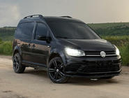 Volkswagen Caddy 2015–2020 Přední lip nástavec (ABS) fotografie 6