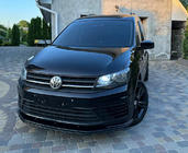 Volkswagen Caddy 2015–2020 Přední lip nástavec (ABS) fotografie 3