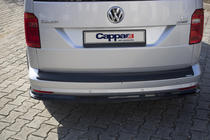 Volkswagen Caddy 2015–2020 Zadní lip nástavec (ABS) fotografie 6