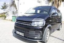 Volkswagen T6 2015–2024 Přední lip spoiler v karbonovém vzhledu 2015-2018 (ABS) fotografie 8