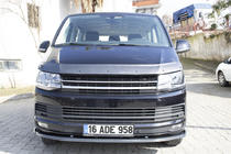 Volkswagen T6 2015–2024 Deflektor kapoty v karbonovém designu (EuroCap) fotografie 10