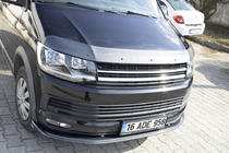 Volkswagen T6 2015–2024 Deflektor kapoty v karbonovém designu (EuroCap) fotografie 13