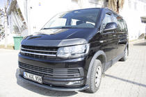 Volkswagen T6 2015–2024 Deflektor kapoty v karbonovém designu (EuroCap) fotografie 8