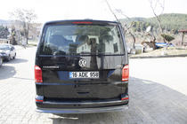 Volkswagen T6 2015–2024 Zadní lip nástavec v karbonovém vzhledu (ABS) fotografie 5