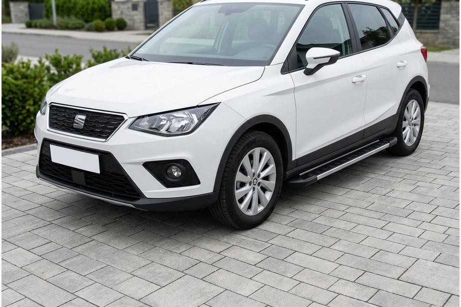 Seat Arona 2017– Boční nášlapy RedLine Black (2 ks, hliník) Image