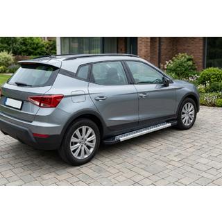 Boční prahy New Vision Grey (2 ks., hliník) Seat Arona 2017– fotografie 1