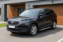 Skoda Kodiaq 2016–2023 Boční nášlapy New Vision Black (2 ks, hliník) fotografie 1