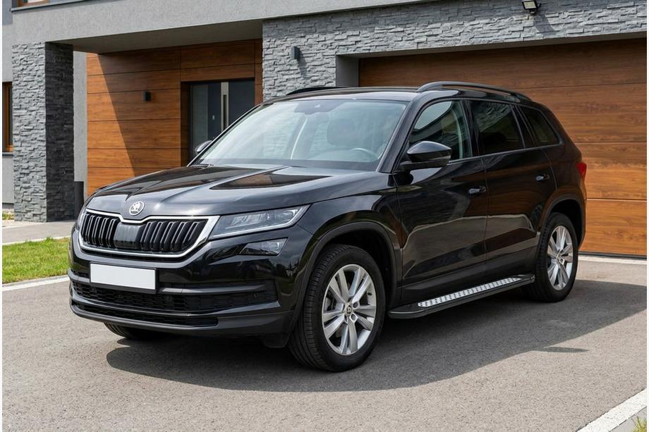 Skoda Kodiaq 2016–2023 Boční nášlapy New Vision Black (2 ks, hliník) Image
