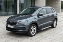 Skoda Karoq 2018– Boční prahy New Vision Grey (2 ks., hliník) fotografie 1
