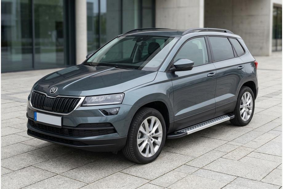 Skoda Karoq 2018– Boční prahy New Vision Grey (2 ks., hliník) Image