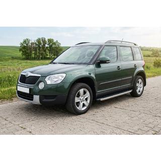 Boční nášlapy BlackLine (2 ks, hliník) Skoda Yeti 2009–2017 fotografie 1