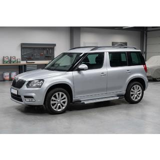 Boční prahy New Vision Grey (2 ks., hliník) Skoda Yeti 2009–2017 fotografie 1