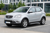 SsangYong Korando 2010–2019 Boční nášlapy New Vision Black (2 ks, hliník) fotografie 1