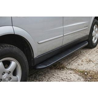 Boční nášlapy Tayga Black (2 ks, hliník) SsangYong Kyron 2005–2014 fotografie 1