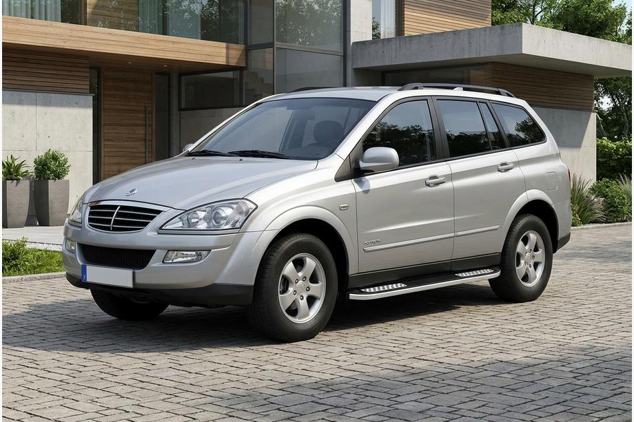 SsangYong Kyron 2005–2014 Boční nášlapy Tayga V2 (2 ks, hliník) Image