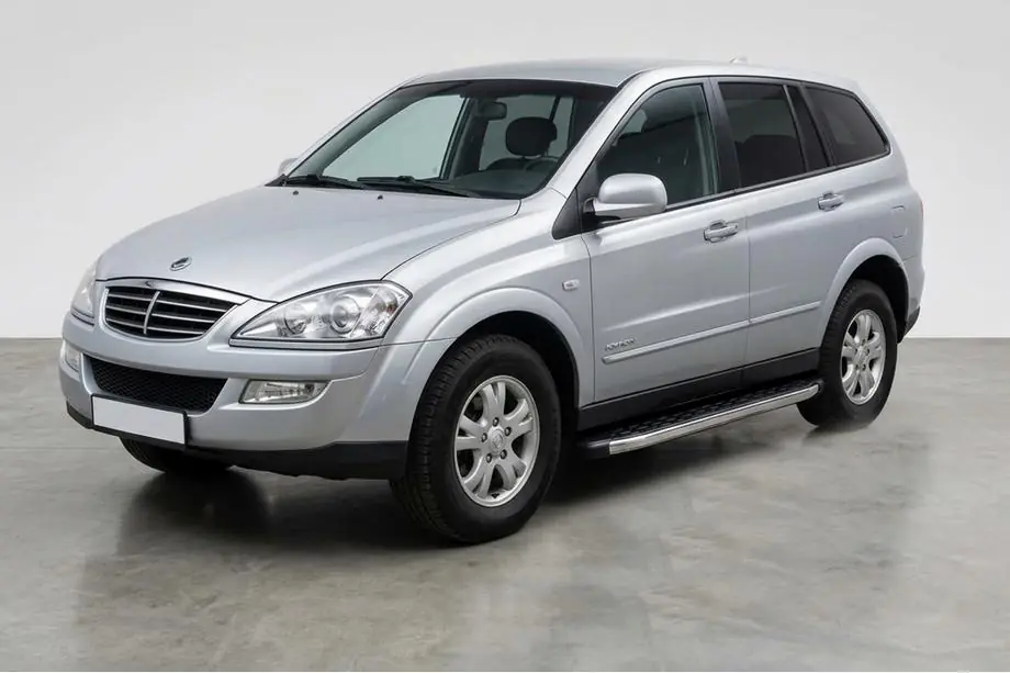 SsangYong Kyron 2005–2014 Boční nášlapy BlackLine (2 ks, hliník) Image