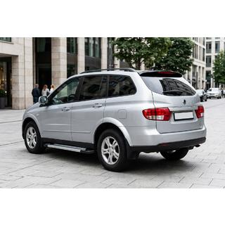 Boční nášlapy New Vision Grey (2 ks, hliník) SsangYong Kyron 2005–2014 fotografie 1