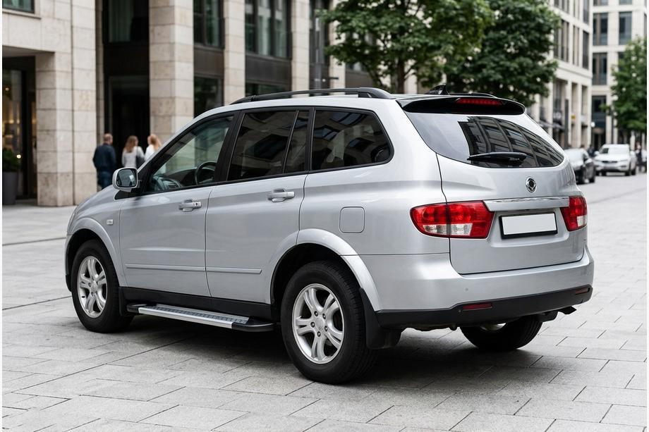 SsangYong Kyron 2005–2014 Boční nášlapy New Vision Grey (2 ks, hliník) Image