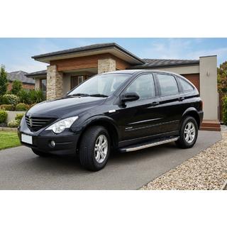 Boční nášlapy BlackLine (2 ks, hliník) SsangYong Action 2005–2018 fotografie 1