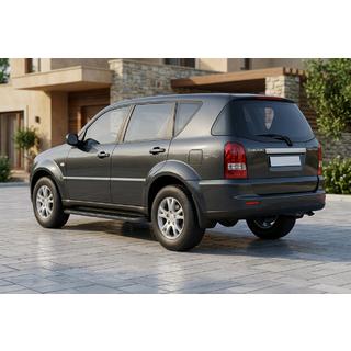 Boční nášlapy Tayga Black (2 ks, hliník) SsangYong Rexton I 2001–2017 fotografie 1