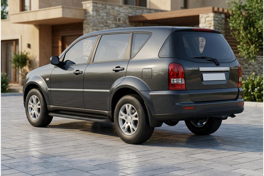 SsangYong Rexton I 2001–2017 Boční nášlapy Tayga Black (2 ks, hliník) 2012-2017 Image