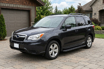 Subaru Forester 2013–2018 Boční nášlapy Tayga Black (2 ks, hliník) fotografie 1
